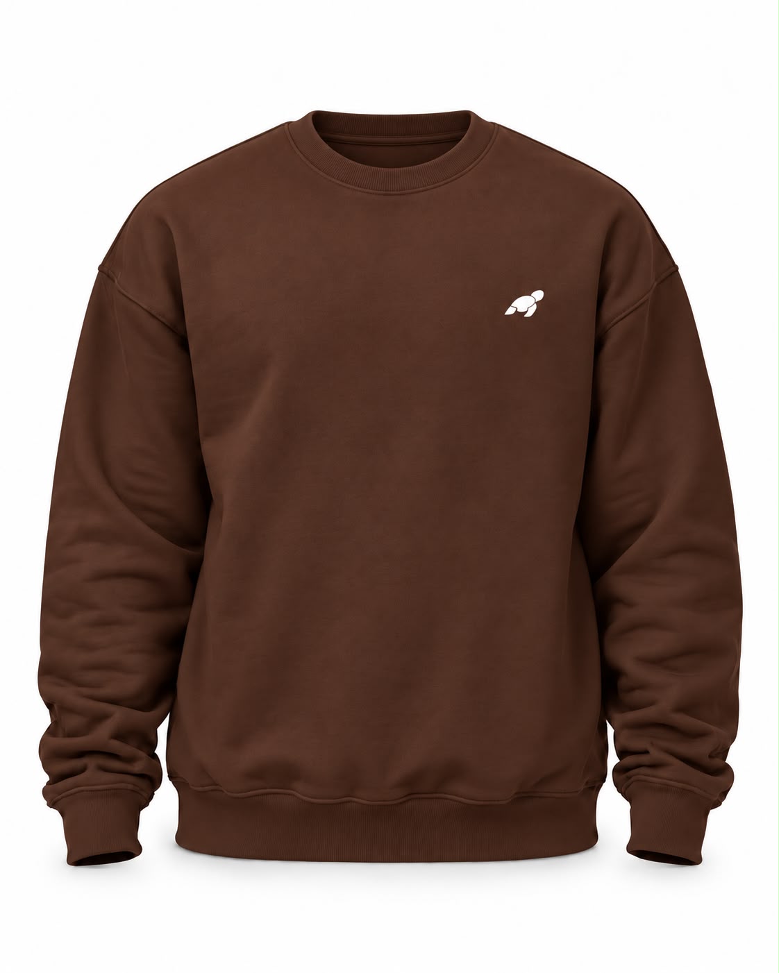Brown Hoodie - Round