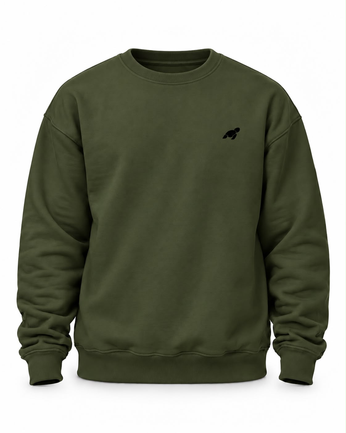 Olive Hoodie - Round